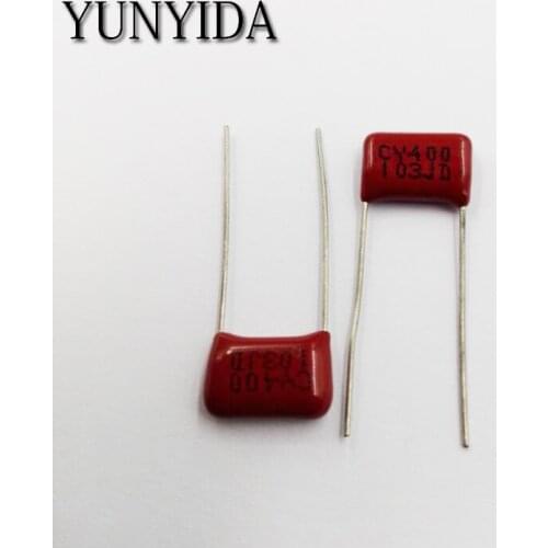 Free Shipping 10pcs, CBB 103J 400V 0.01UF 10NF P10mm Metallized Film Capacitor