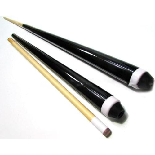 2 Pcs 60cm/23.62in Home Snooker Pool Cue Assemble 12mm/0.47in Tip Children Adult Billiards Exercising Entertaining Tools