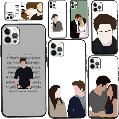 Twilight Edward Cullen Bella Case For iPhone 12 Pro Max mini 6S 7 8 Plus SE 2020 Case For iPhone 11 Pro Max XS X XR