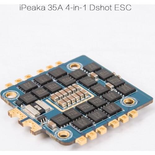 IPeaka DShot BLHELI_S 35A - (MULTISHOT) 4 IN 1 Built-in 5V 12V BEC ESC compatible 2205 brushless motor for FPV Racing Drone