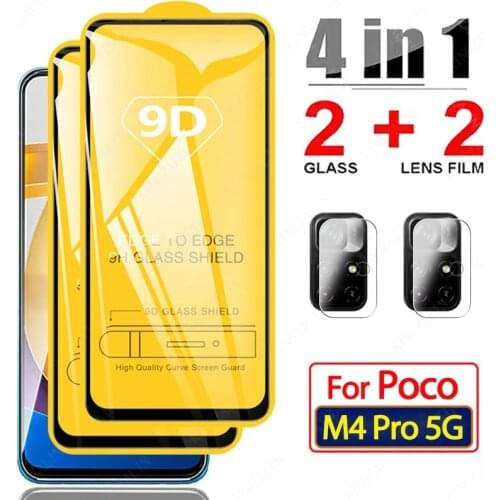 KINGZALIN Screen Protectors For Xiaomi Poco M2
