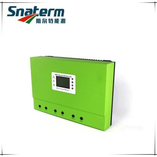 80A MPPT DC12V/24V/36V/48V Solar Charge Controller LCD Display Solar Regulator solar input 150V with DC load output RS232/ LAN