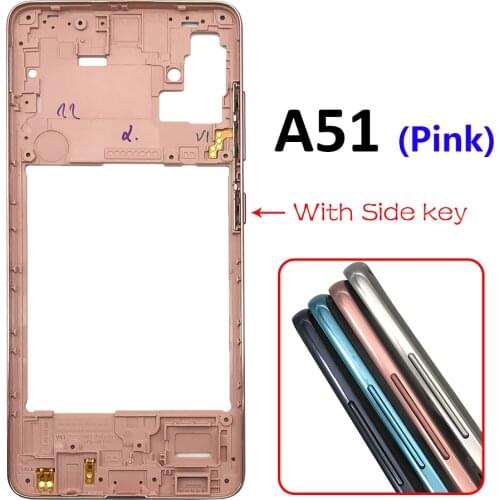 Housing Middle Plate Replacement With Battery Back Cover With Volume Power Side Key Button Replacement Parts