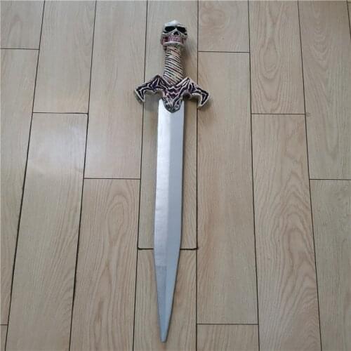 Cosplay Anime Game Movie Skull Tooth Sword Weapon Prop Role Playing Skull Tooth Sword PU Model Toy Prop Weapon Gift 93cm