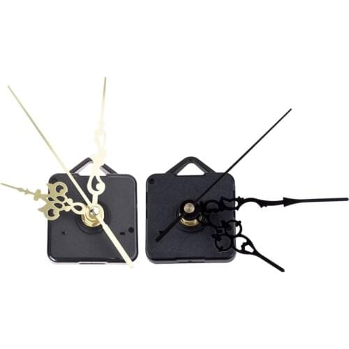 Third-Hand Quartz Clock Movement Mechanism Is Golden In Color & DIY Design Art Digit Wall Clock