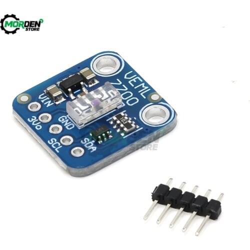 VEML7700 3.3-5V Ambient Light Sensor Module I2C Interface 16 Bits Light Lux Measuring for Arduino Raspberry Pi Microcontroller