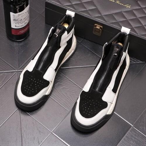 Brand Design Men Military Boots England Famous Brand Casual Tooling Black Cowboy Ankle Vintage Cow Leather Shoes