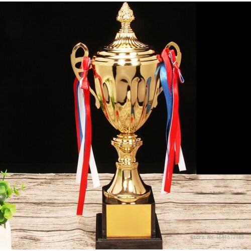 Customizable Trofeo Champions Trophy Contest Commercial Covered Metal Trophy Trophy Football Trophy Medal Souvenir Cup