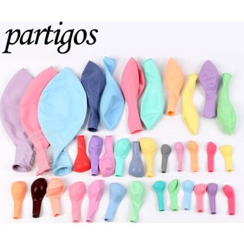 5/10/18/36 inch Pastel Candy Balloons Wedding Party Round Helium Macaron Balloon Arch Decoration birthday party decor globals