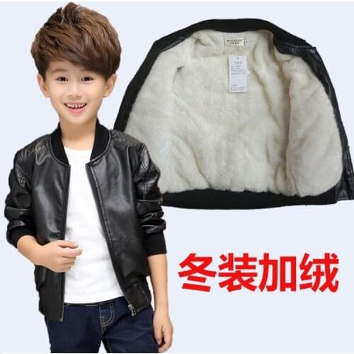 PZPCBML Leather Jackets For Boys