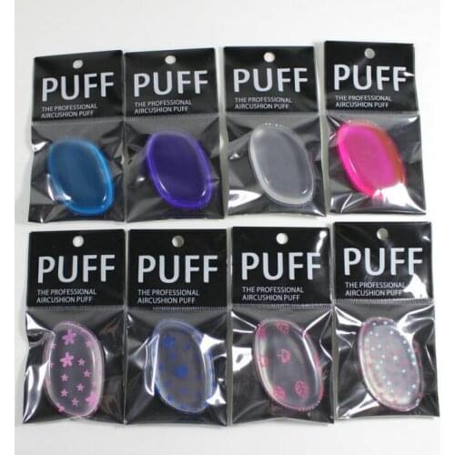 Silicone Sponge Makeup Liquid Foundation BB Cream SiliSponge Blender Gel Cosmetic Puff with Retail Package 800pcs/lot DHL Ship