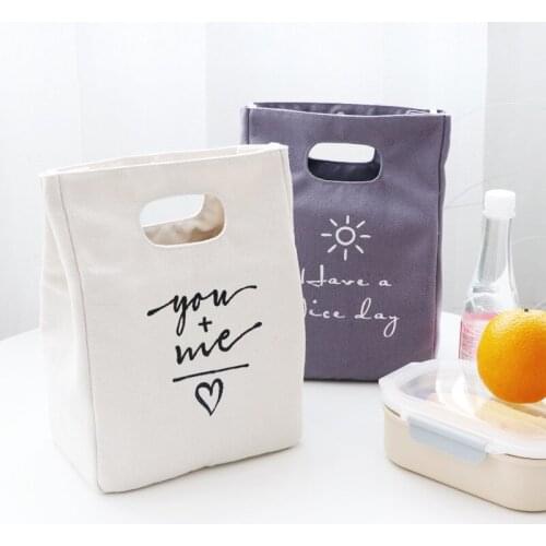 Lunch Bag Portable Insulated Lunch Box Kids Womens Thermal lunch Handbag Fashion lunch Picnic Food Cooler Warm Lunch Bags