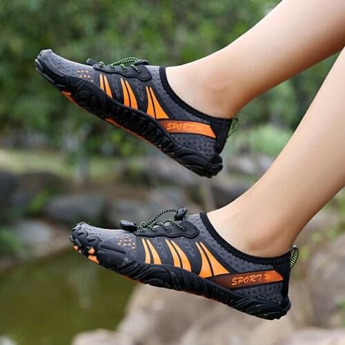 Sooneeya New Water Men Beach Shoes Adult Couple size 35-46 Flat Soft Breathable Wading shoes Unisex Quick Dry River Sea Slippers