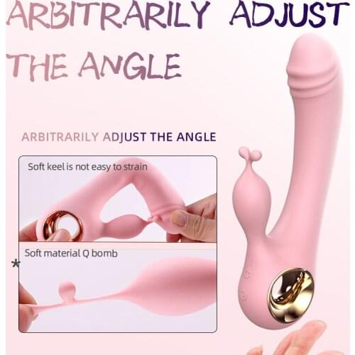 10 Speed G spot Vibrator USB Rechargeable Powerful Dildo Rabbit Vibrator for Women Clitoris stimulation Massage Adult sex toys