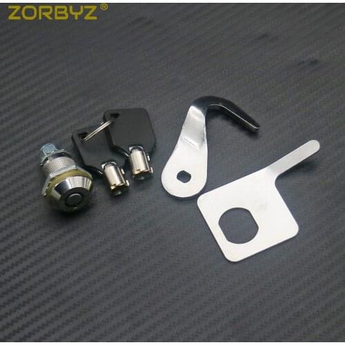 ZORBYZ 1 Set Motorcycle Tour Pak Pack Trunk Lock Key Kit For Harley Touring FLHT FLHR FLHX 2009 2010 2011 2012 2013
