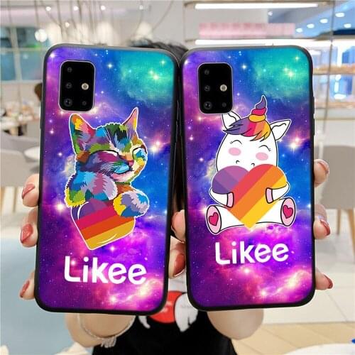 Funny Likee Case For Samsung Galaxy A10 A20 A30 A40 A50 A70 A51 A71 A01 A11 A31 A41 A30S A50S A21S Soft Silicone Phone Back Case