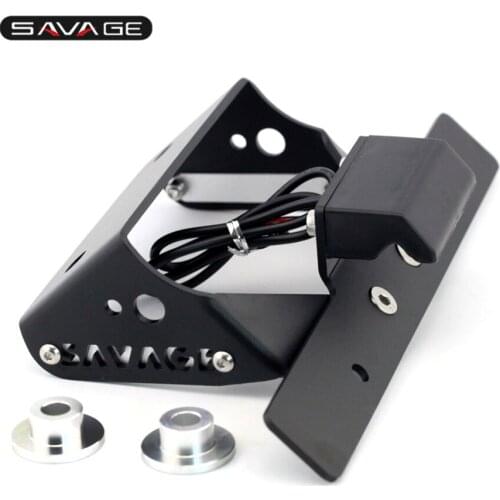 License Plate Holder For Bajaj Pulsar 200 NS 180 NS 150 135 NS Motorcylce Accessories Tail Tidy Fender Eliminator Aluminum Plate