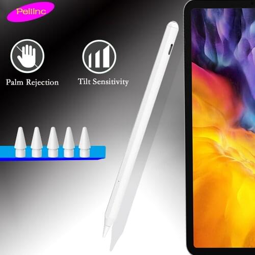 For iPad Pencil Stylus Pen for iPad Pro 2021, Sensitivity Tilt & Palm Rejection for Apple Pencil, ABS Material, 2021 Model