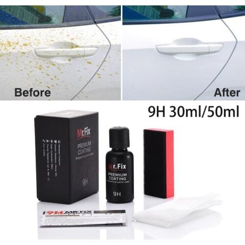 30ml/50ml Car Coating Agent Glass Ceramic Coating Waterproof Nano Ceramics Anti-scratch Super Hydrophobic Car Paint Care Liquid
