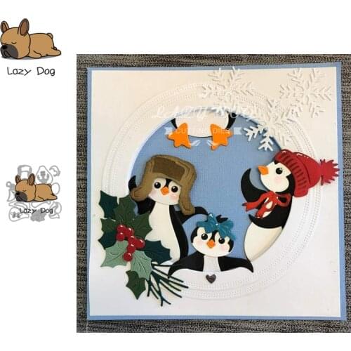 Penguin Animal Metal Cutting Dies Scrapbooking Stencil DIY Decorative Craft Embossing Die Cuts Card Making New Dies For 2019