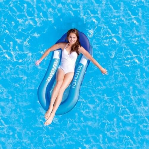 Inflatable Pool Float Giant Red Blue Mesh Swimming Ring Beach Pool Floats Raft Summer Beach Water Fun Toys Swimming Ring