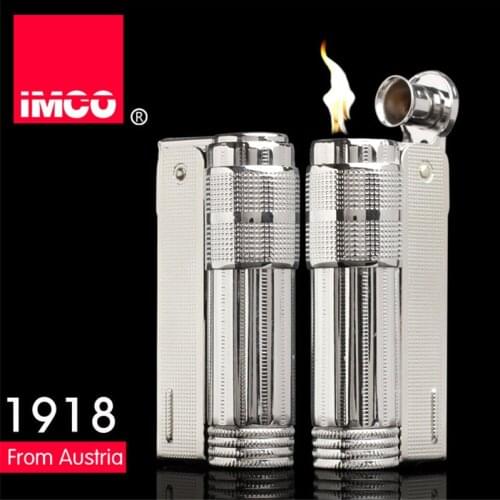 Original IMCO Metal Old Kerosene Lighter Genuine Stainless Steel Cigarette Lighter Cigar Fire Briquet Tobacco Petrol Lighters