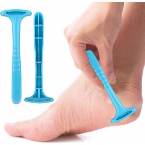 Professional Plastic Handle Dead Skin Calluses Removal Feet Care Tools Nursing Foot Pedicure Knife