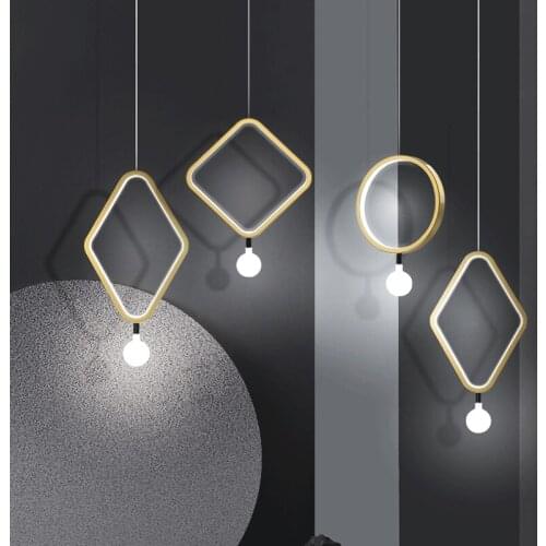 Contracted hotels web celebrity Nordic single head lamps and lanterns, the bar restaurant small bedroom lamp droplight