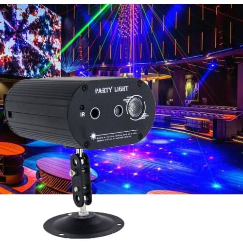 LED Party Lights DJ Disco Light Stage Lights Indoor for Birthday Parties Wedding Karaoke KTV Bar Christmas Halloween Decorations