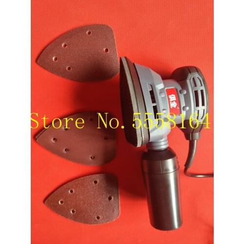 Triangle Sander 360W Mini Woodworking Sandpaper Machine For Corner Slit