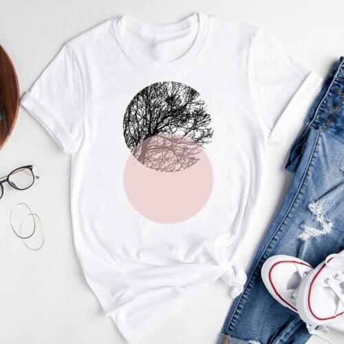 Women Sweet Cartoon New Trend Aesthetic 2021 Beach Short Sleeve Summer Fashion Print Lovely Clothes Tops Tees Tshirt T-Shirt