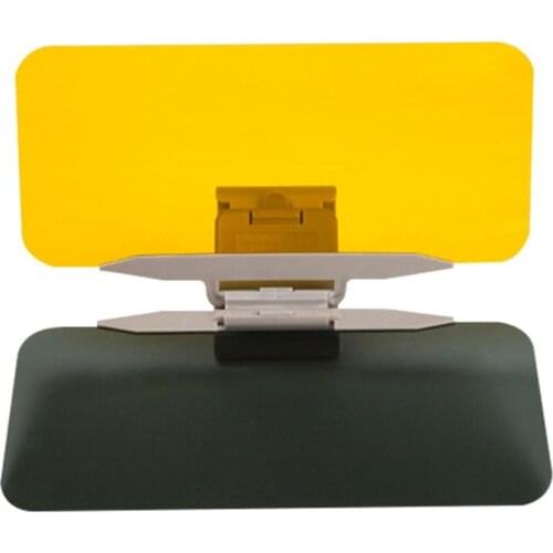 2 in 1 Car Sun Visor HD Anti Glare Dazzling Goggle UV Blocker Day Night Vision Clear View Driving Mirror Car Stying Accessories