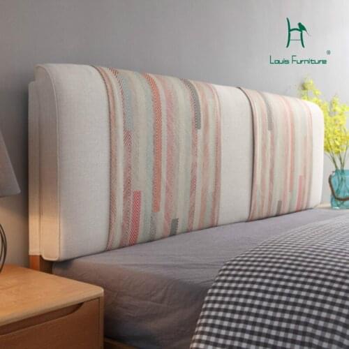 Louis Fashion Furniture Accessories Bedside Cushion Nordic Twin Bed Tatami