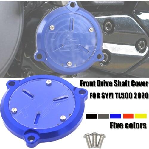 FOR SYM TL 500 TL500 2020 Motorcycle Accessories CNC Frame Hole Cover Front Drive Shaft Cover Guard