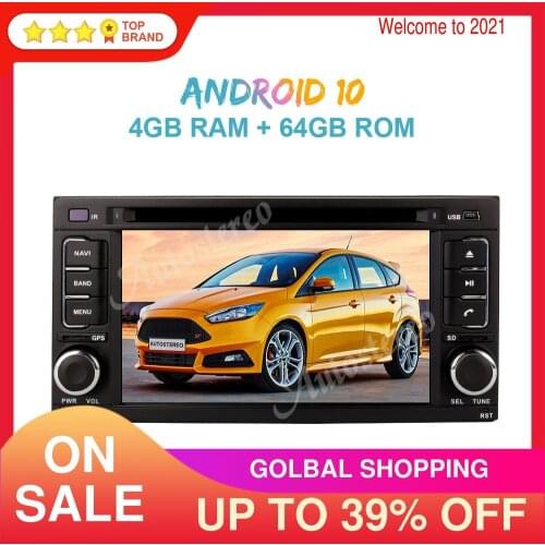Android 10.0 4GB+64GB Car Radio GPS Navigation For Subaru Forester Impreza 2008-2013 Auto Stereo Head Unit Multimedia Player PX6