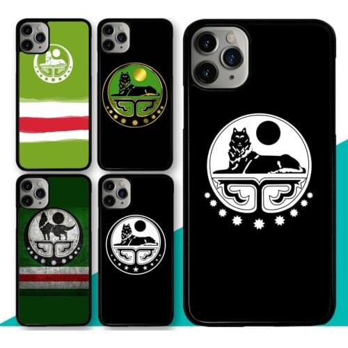 Chechen Coat Of Arms Case For iPhone 7 8 Plus XR X XS MAX 11 12 Pro Max mini 5S 6S SE 2020 Cover Coque
