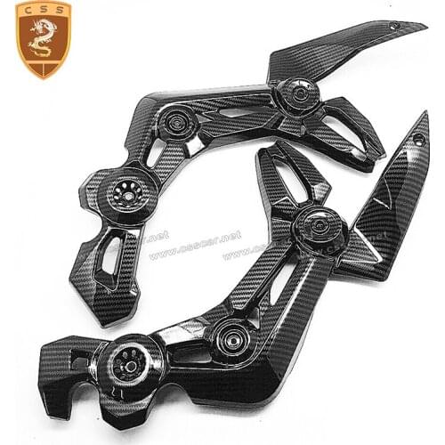 CSSCAR 2016-2019 KAWASAKI Z900 Motorcycle Frame Cover Accessories K#30/kz96 Carbon Fiber Left Right Rear Frame Fairing Cowling