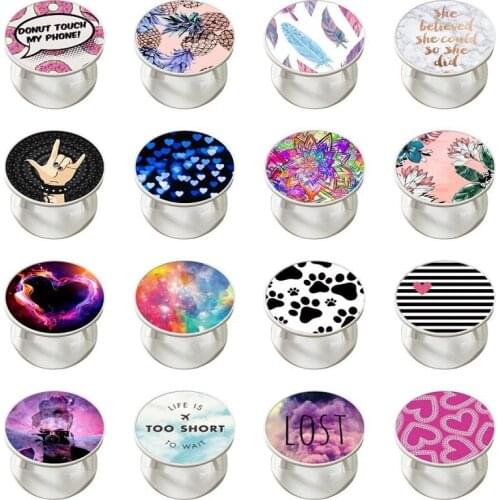 Round Adjustable Phone Stand Phone Accessories Swappable Top For Smartphone for Redmi note 10 pro