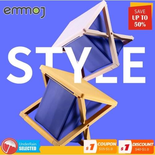 Multi-purpose Storage Box Trash Can Chair Portable Baby Seat Outdoor Travel Camping Kids Childrens Adult Folding Potty Toilet