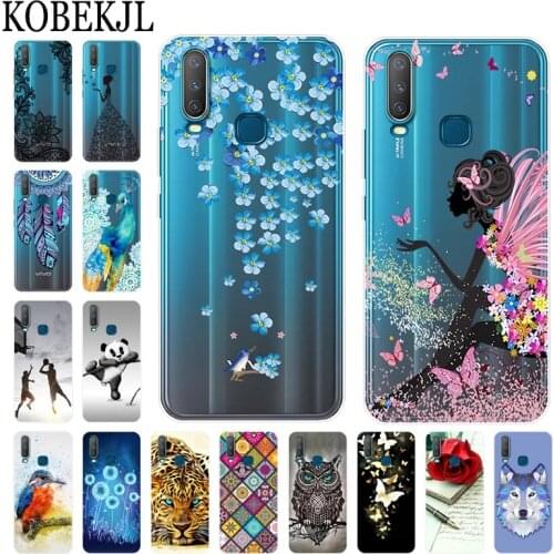 VIVO Y15 Case VIVO Y15 Case Cover 6.35 Cartoon TPU Silicone Soft Back Cover Phone Case For VIVO Y15 Y 15 VIVOY15 Y12 Case Cute