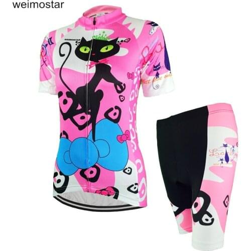 WEIMOSTAR Women Bicycle Team Cycling Jersey Cycling Clothing Sportswear Bike Roupa Ciclismo Outdoor Jersey CD6711