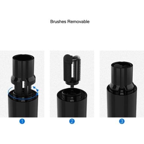 Electric Brushes Cleaner Brush Fittings Cleaning Tool for ELIO EC100 Removable Washable for Iqos 1 Set with 3 Replacement