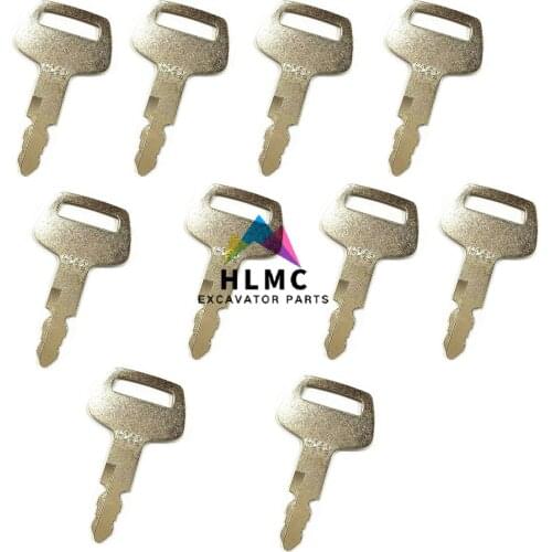 2PCS Fits 316 Engine Excavator HD62 ignition Key