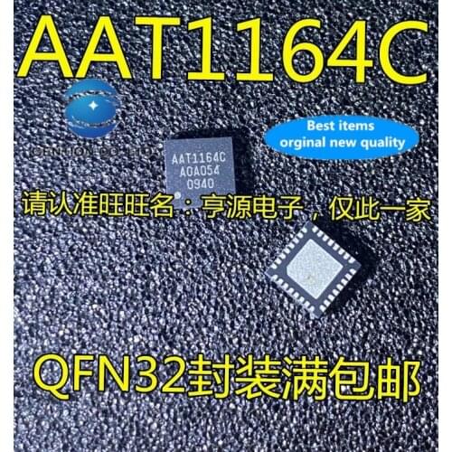 10PCS AAT1164 AAT1164C AAT1164C Q5-T QFN booster chip LCD in stock 100% new and original