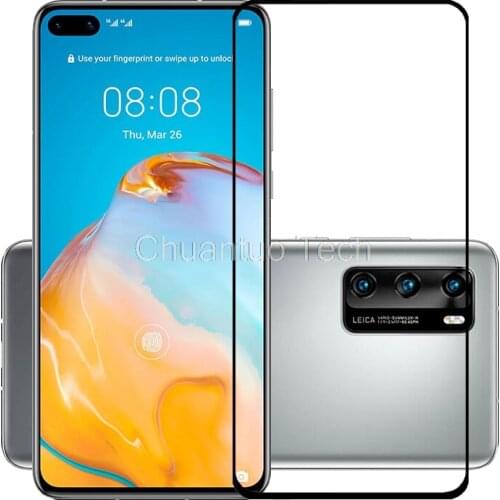 25 Pcs/Lot Full Cover Screen Protectors Scratch Proof Protective Film Tempered Glass For Huawei P40/P40 Lite E/P40 Lite