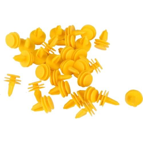 30x Car Trim Panel Fastener Clip Rivet Retainers for Jeep Grand Cherokee