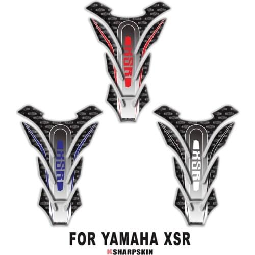 Motorcycle personality 3D fuel tank pad protective stickers for Yamaha XSR Universal xsr 700 900 xsr900