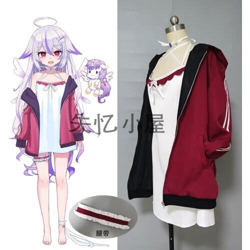 Anime VTuber Hololive Nanase Unia SJ Lovely Dress Uniform Daily Party Suit Cosplay Costume Halloween Unisex Free Shipping 2021