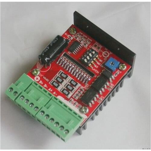 Free Shipping! TB6600 1-axis stepper motor drive controller engraving machine 4.5A