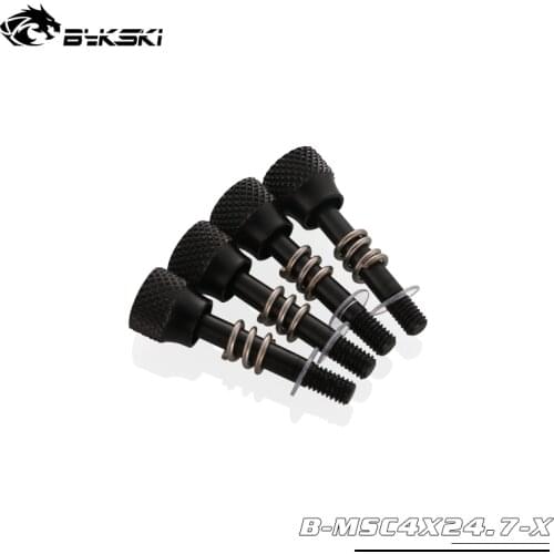 BYKSKI CPU Water Block Screw 4pcs/Lot Compatible Intel CPU water Model for CPU-XPR-A-MC-V3/CPU-WH-X/CPU-XPR-CD/CPU-XPH-T8